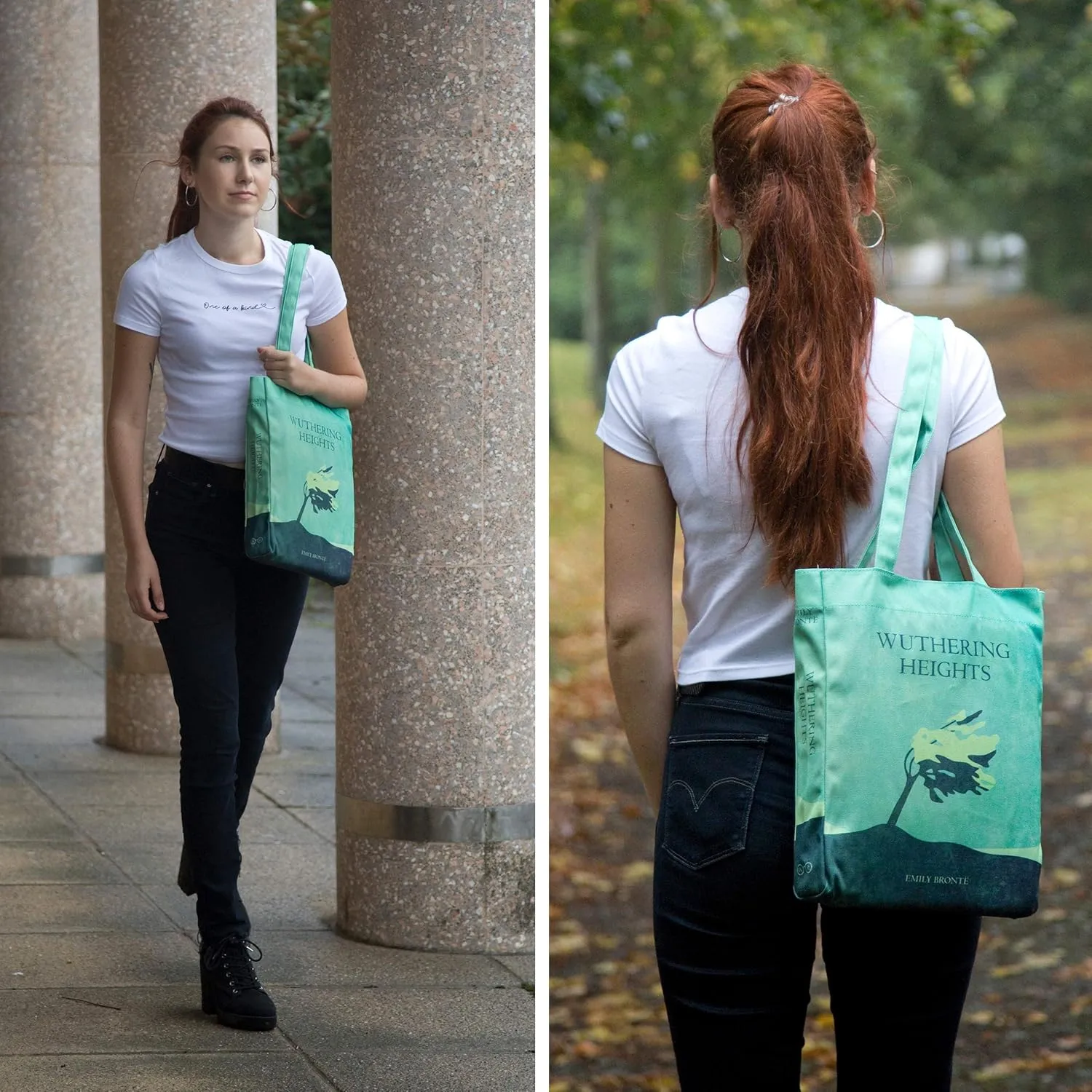 Well Read Book Themed Tote Bag for Book Lovers - Ideal Literary Gifts for Readers & Bookworms - Versatile Shoulder Bag