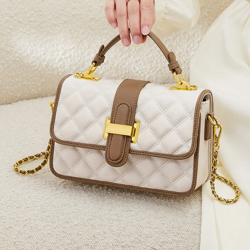 White Grandeur Interactive Bag Satchel Best-price offer