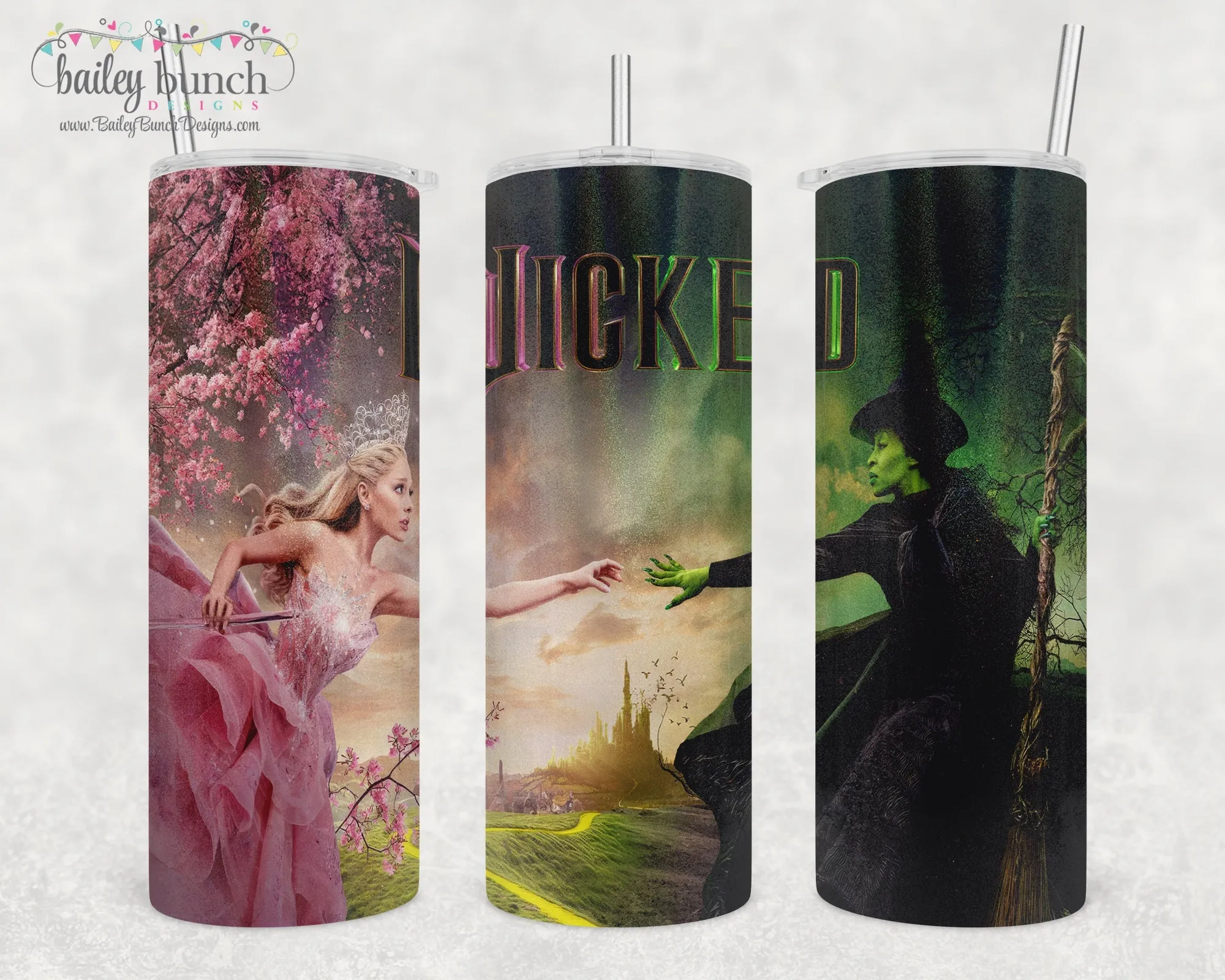 Wicked Shimmer Glitter Tumbler TUMBWICKEDH0520