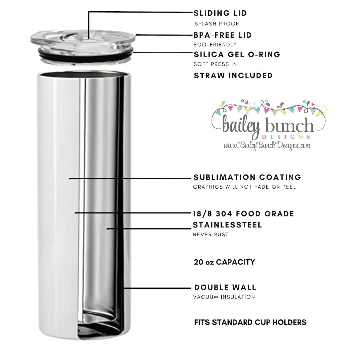 Wicked Shimmer Glitter Tumbler TUMBWICKEDOZ0520
