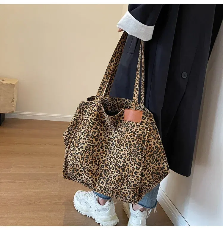 Wild Chic Large Capacity Tote