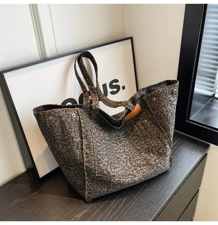 Wild Chic Large Capacity Tote