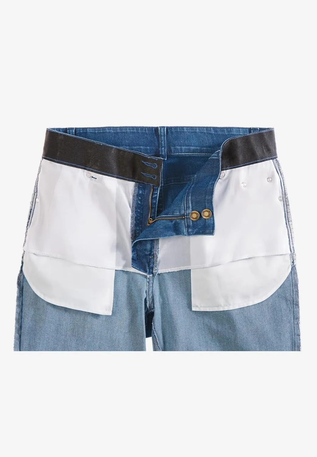 Woman Within Plus Size Secret Solutions; Tummy Smoothing Straight Leg Denim Jean