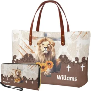 Women Handbags Wallet Tote Bag Shoulder Bag Top Handle Satchel Purse Set 2pcs