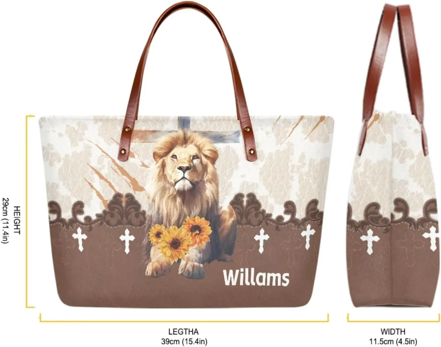 Women Handbags Wallet Tote Bag Shoulder Bag Top Handle Satchel Purse Set 2pcs