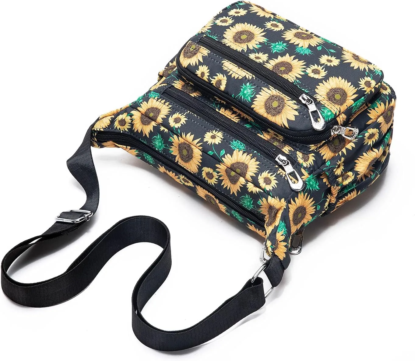 Women Shoulder Handbag Roomy Multiple Pockets Bag Ladies Crossbody Purse Tote Top Handle Satchel