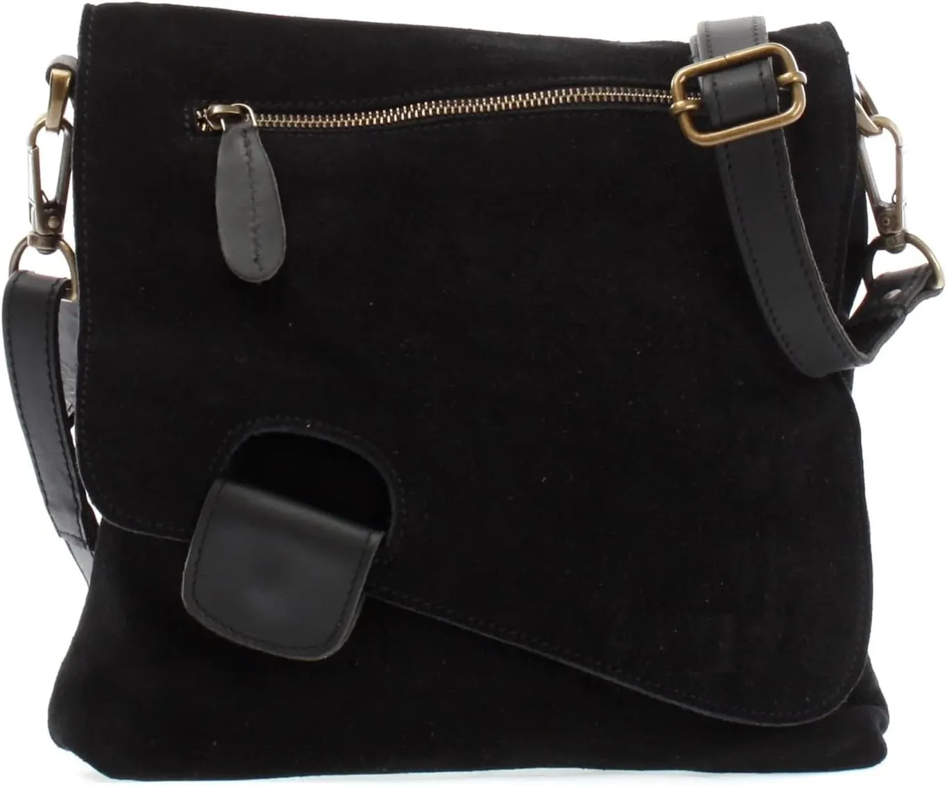 Women's Cowhide Leather Crossbody Shoulder Bag Small Messenger Purse Sling Satchel Bag For Work Business Travel