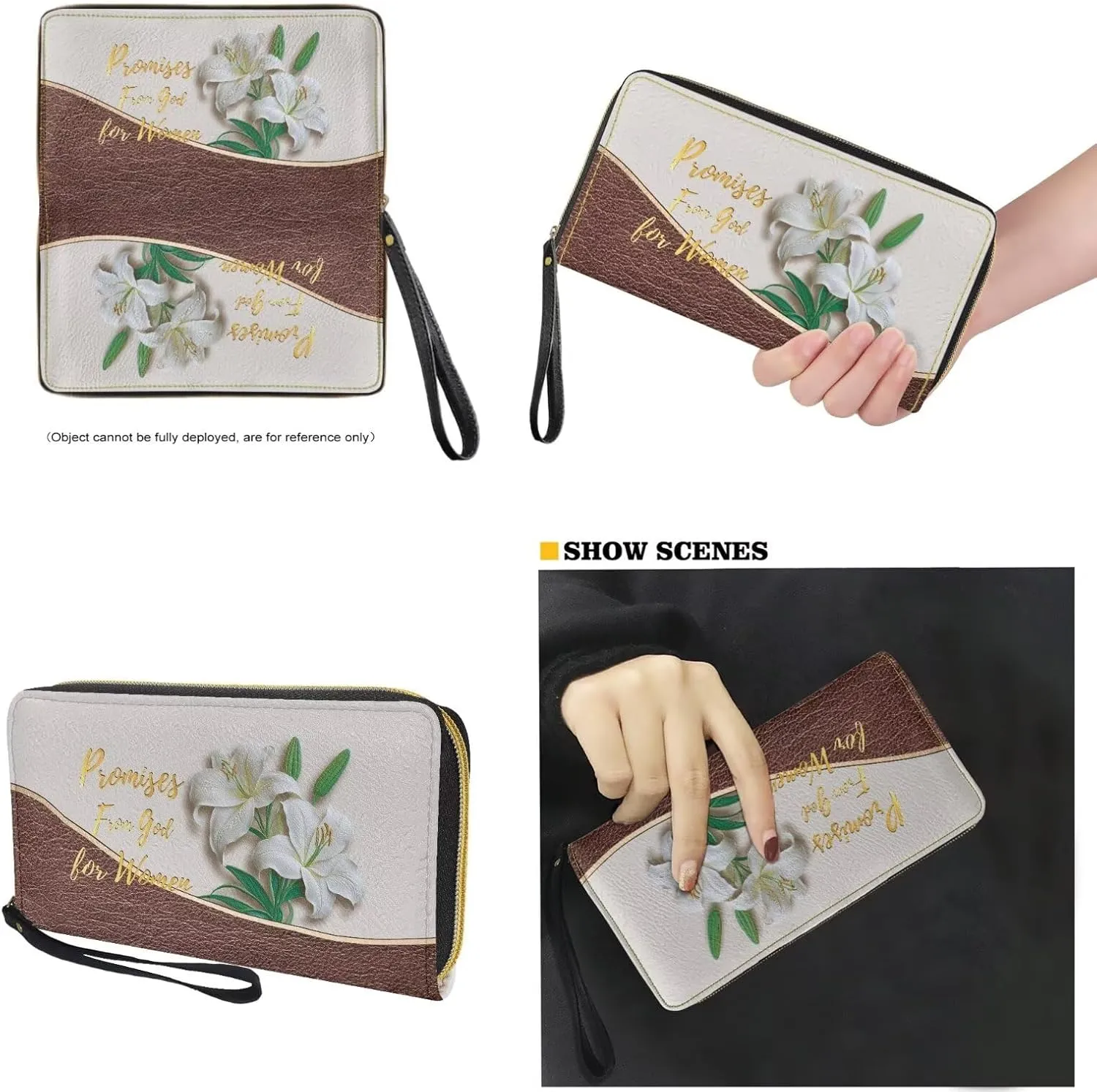 Womens Handbag Sets Satchel Purse Waterproof Tote Bag with Wallet Set for Ladies