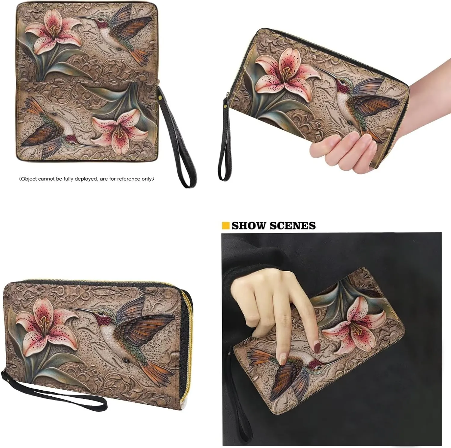 Womens Handbag Sets Satchel Purse Waterproof Tote Bag with Wallet Set for Ladies