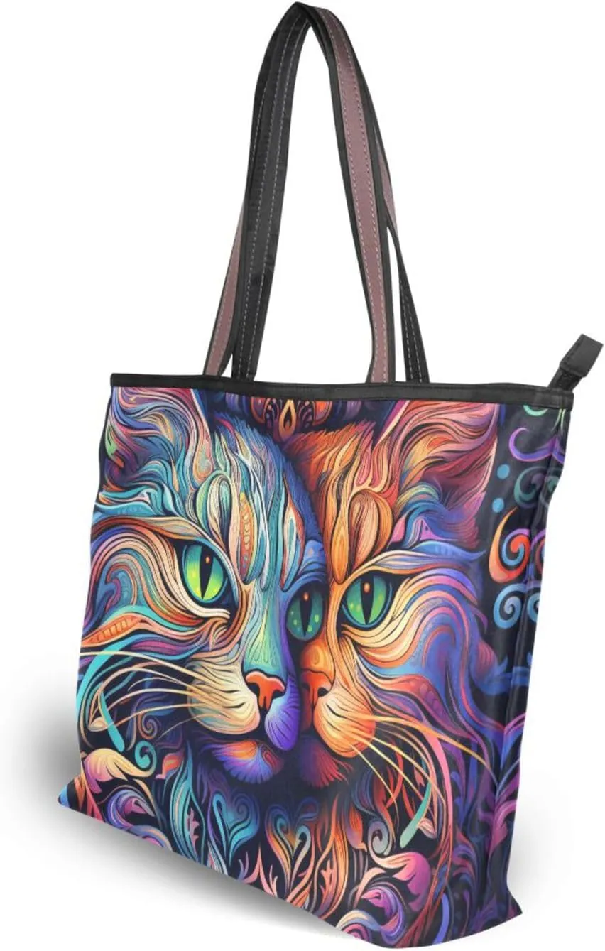 Women's Large Capacity Hobo Shoulder Bags - Casual Work & Vacation Tote Bag, 11"