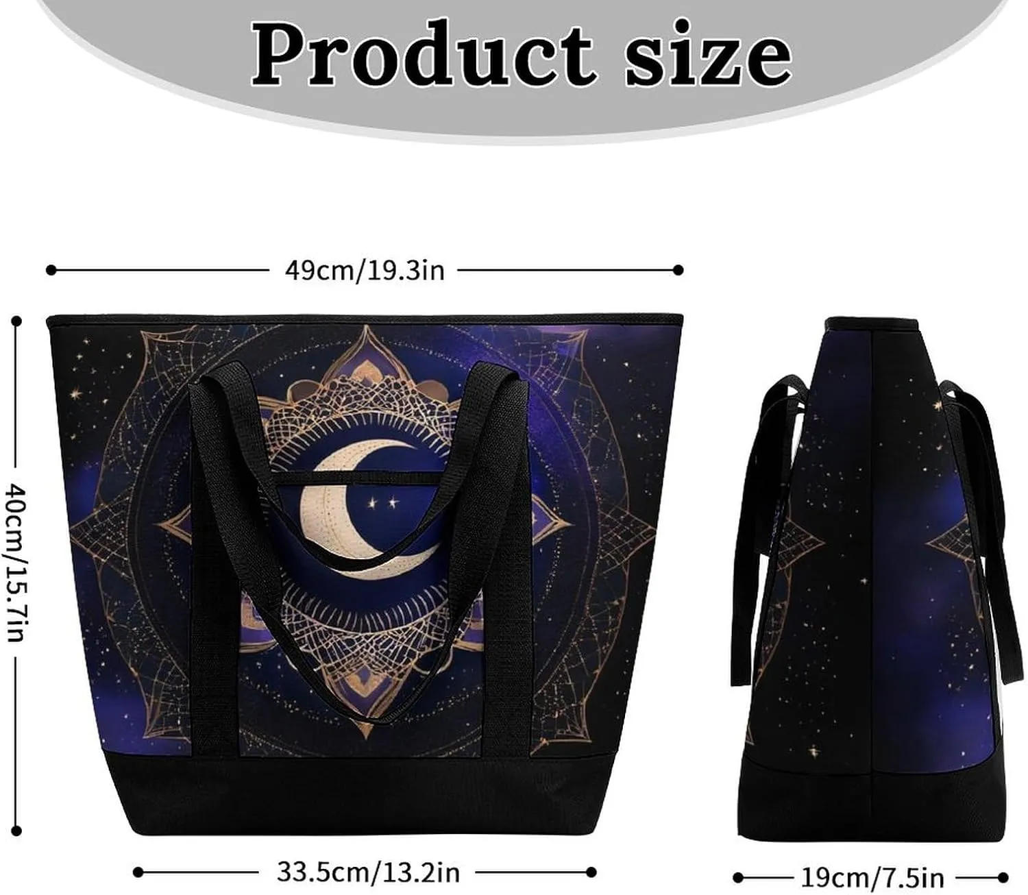 Women's Large-Capacity Thermal Tote Bag Stylish Work & Commute Handbag