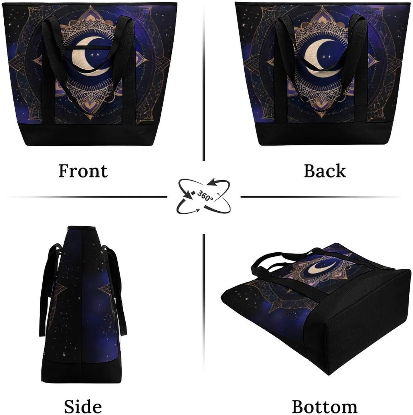 Women's Large-Capacity Thermal Tote Bag Stylish Work & Commute Handbag