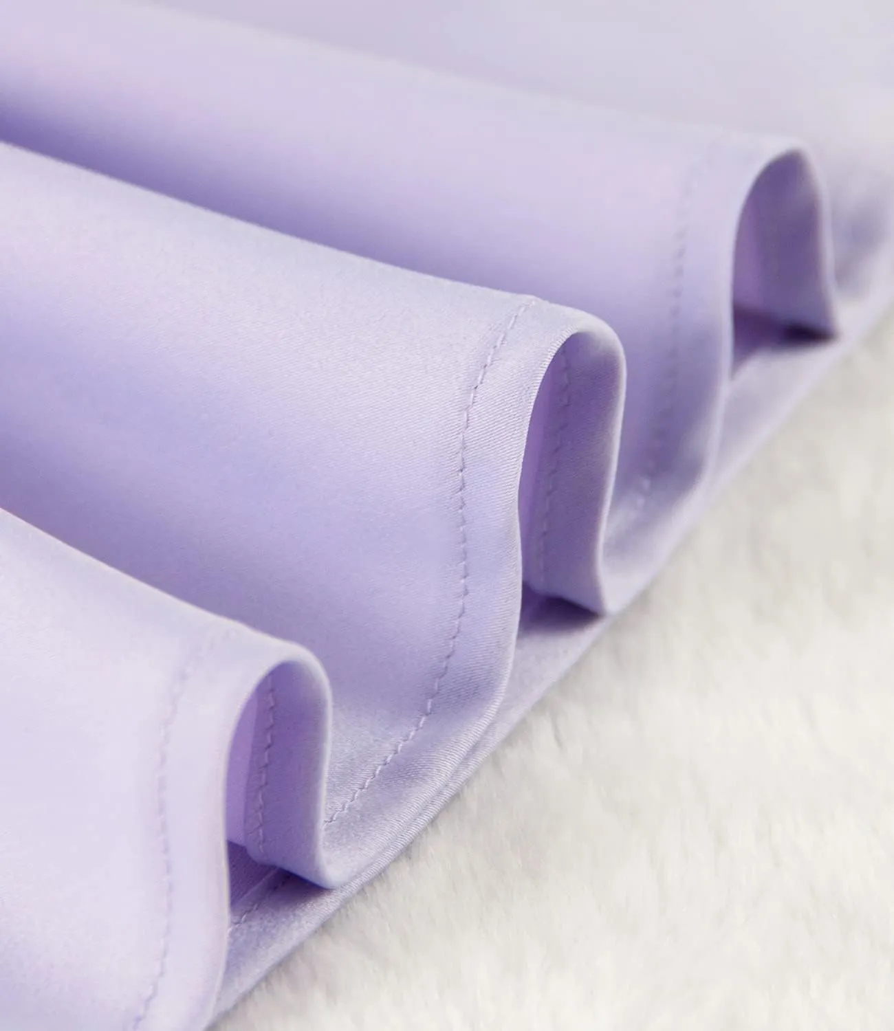 Women's Satin High Waisted Maxi Skirts Hidden Elasticized Waistband A Line Long Skirt