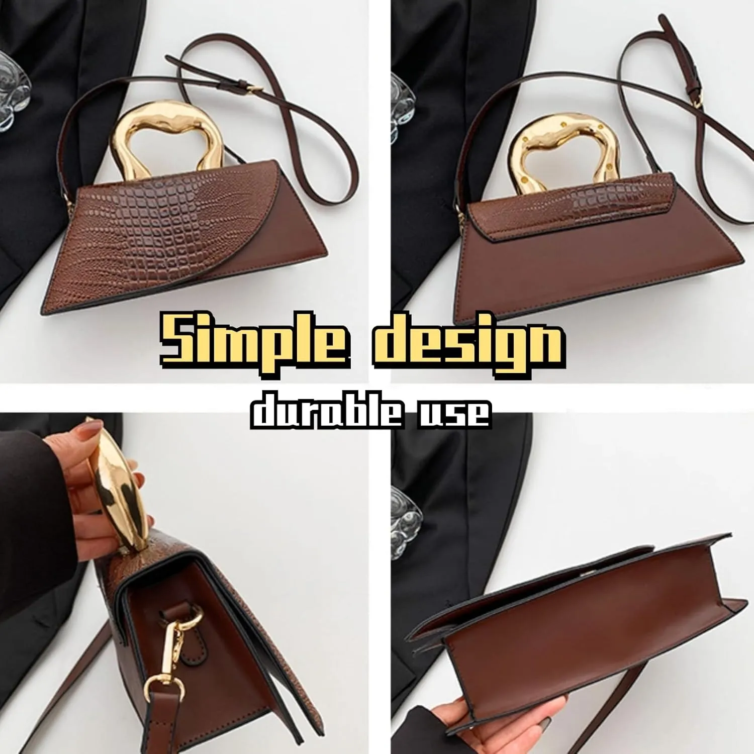 Women's Stylish Summer Bag, Versatile Handheld & Shoulder, Unique Design