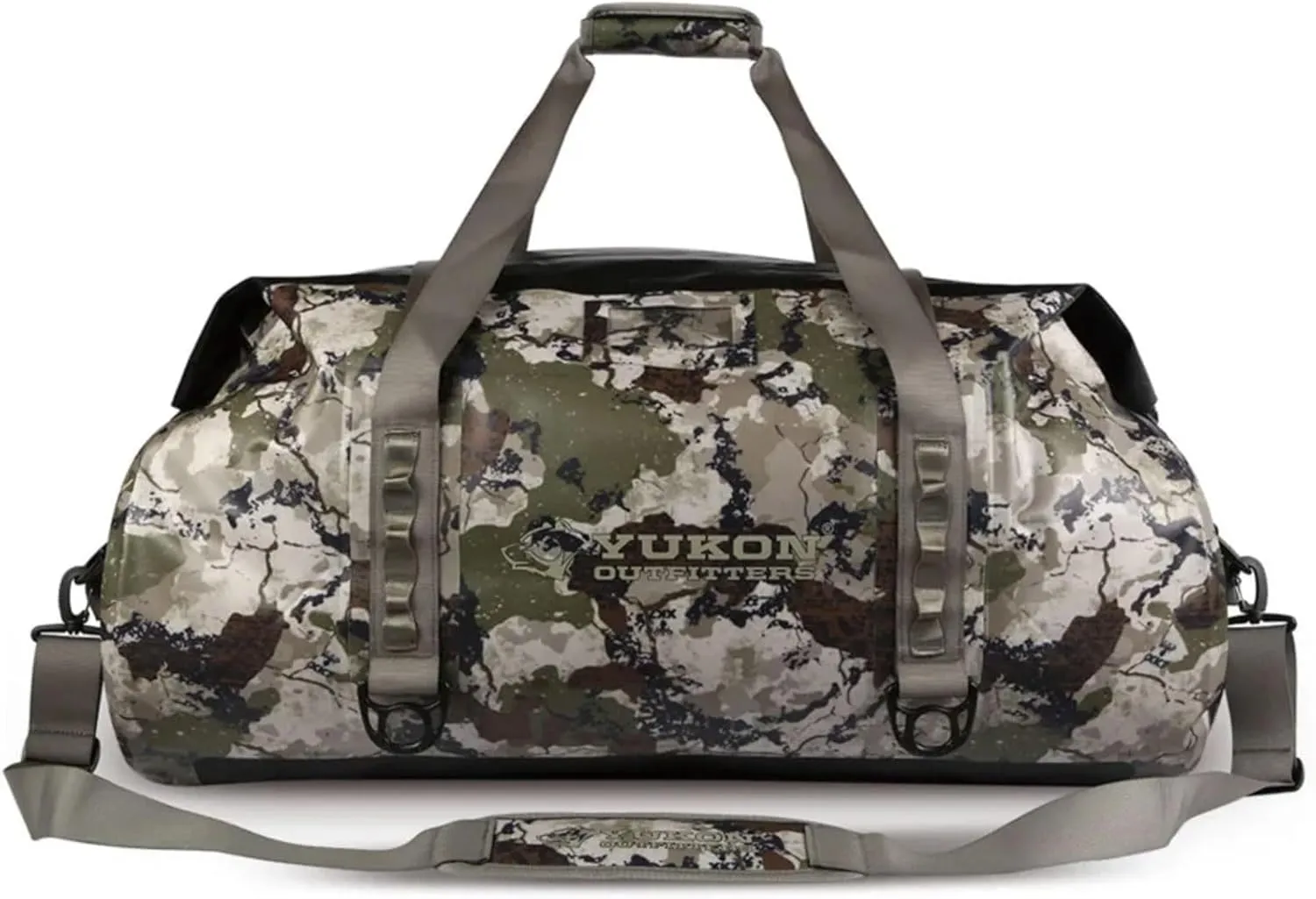 Yukon Outfitters High Country Dry 100L Duffel | Waterproof Roll-Top Gear Bag with Welded Seams, TPU Shell & MOLLE Attachments - XK7