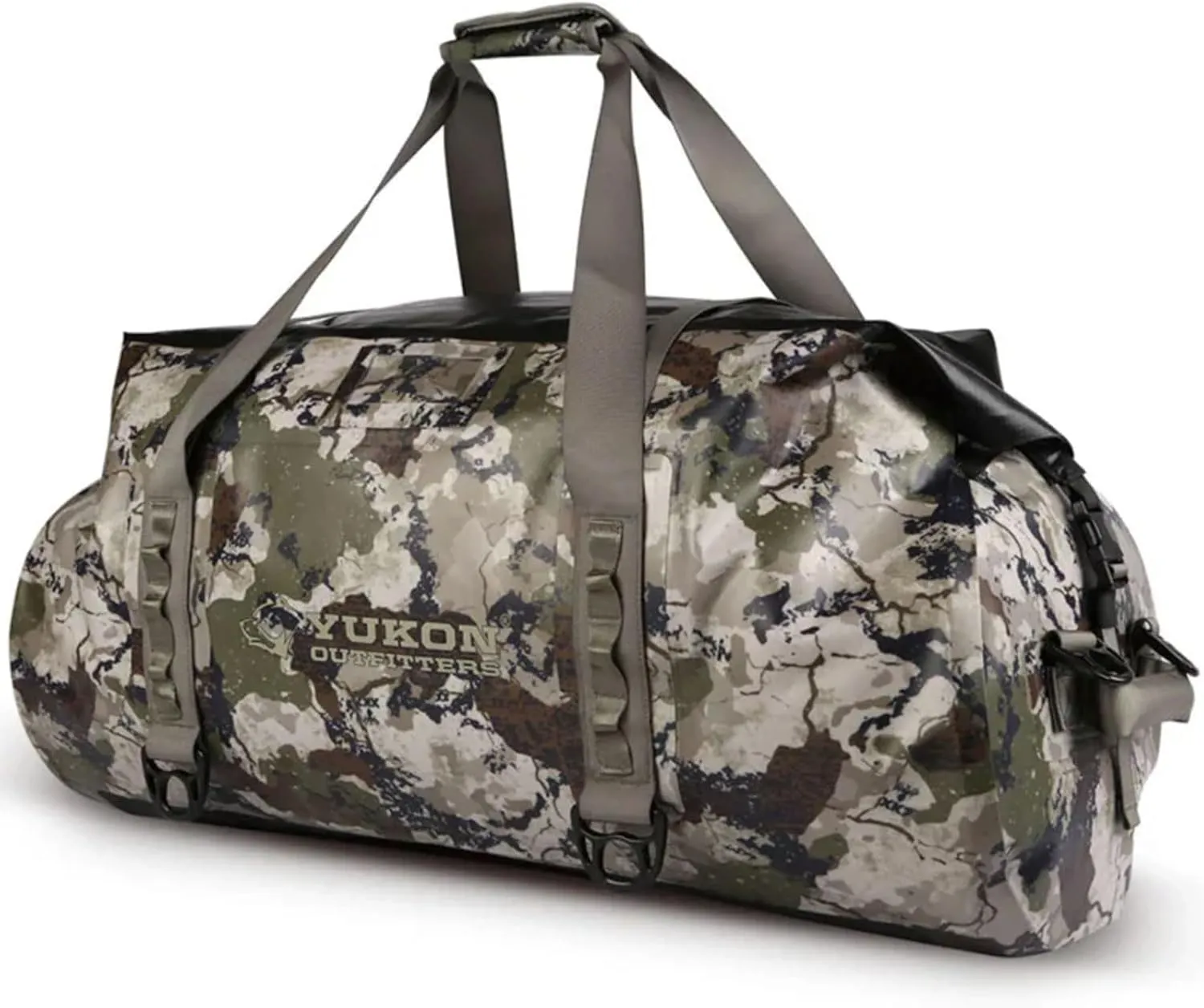 Yukon Outfitters High Country Dry 100L Duffel | Waterproof Roll-Top Gear Bag with Welded Seams, TPU Shell & MOLLE Attachments - XK7