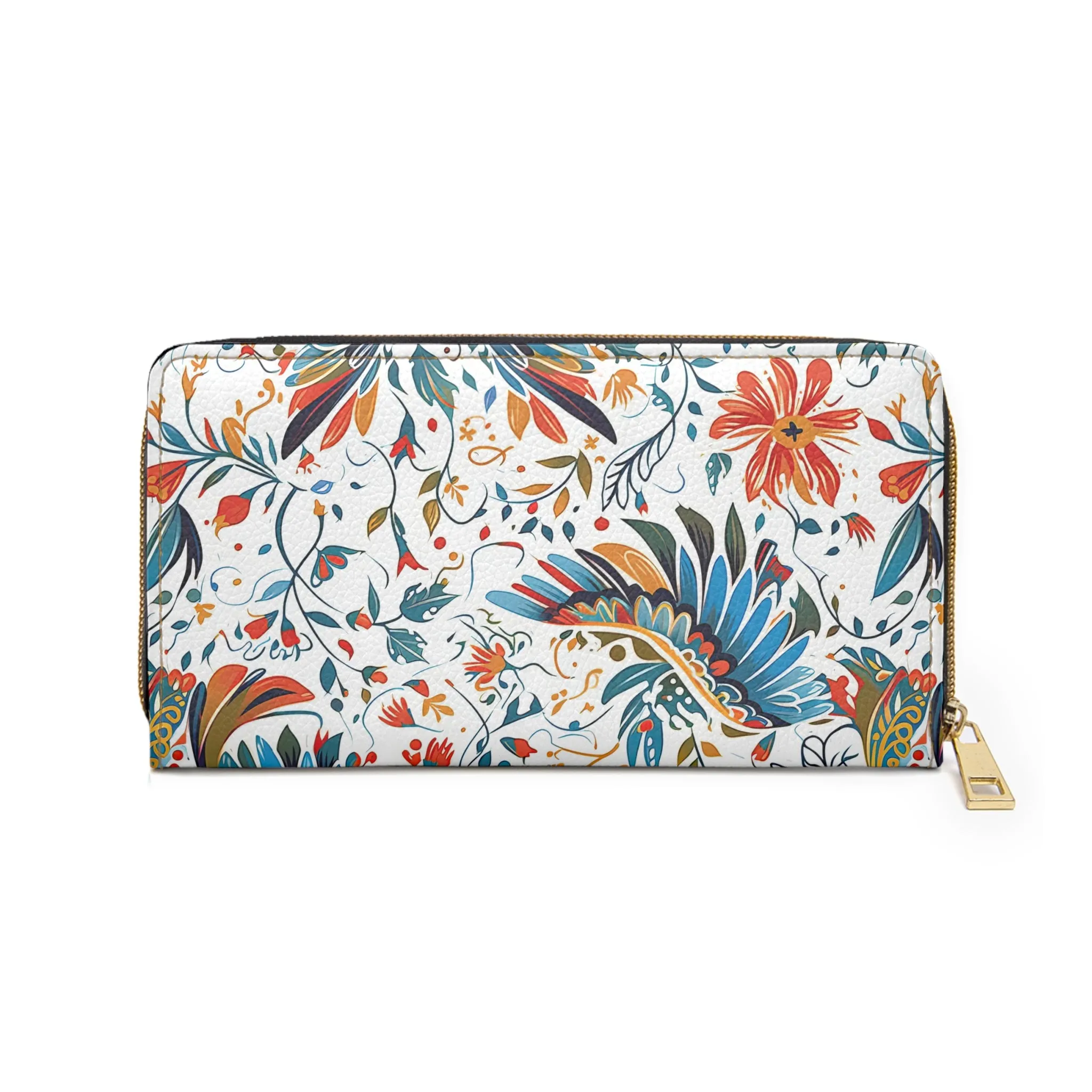 Zipper Wallet - Colibri Abstract