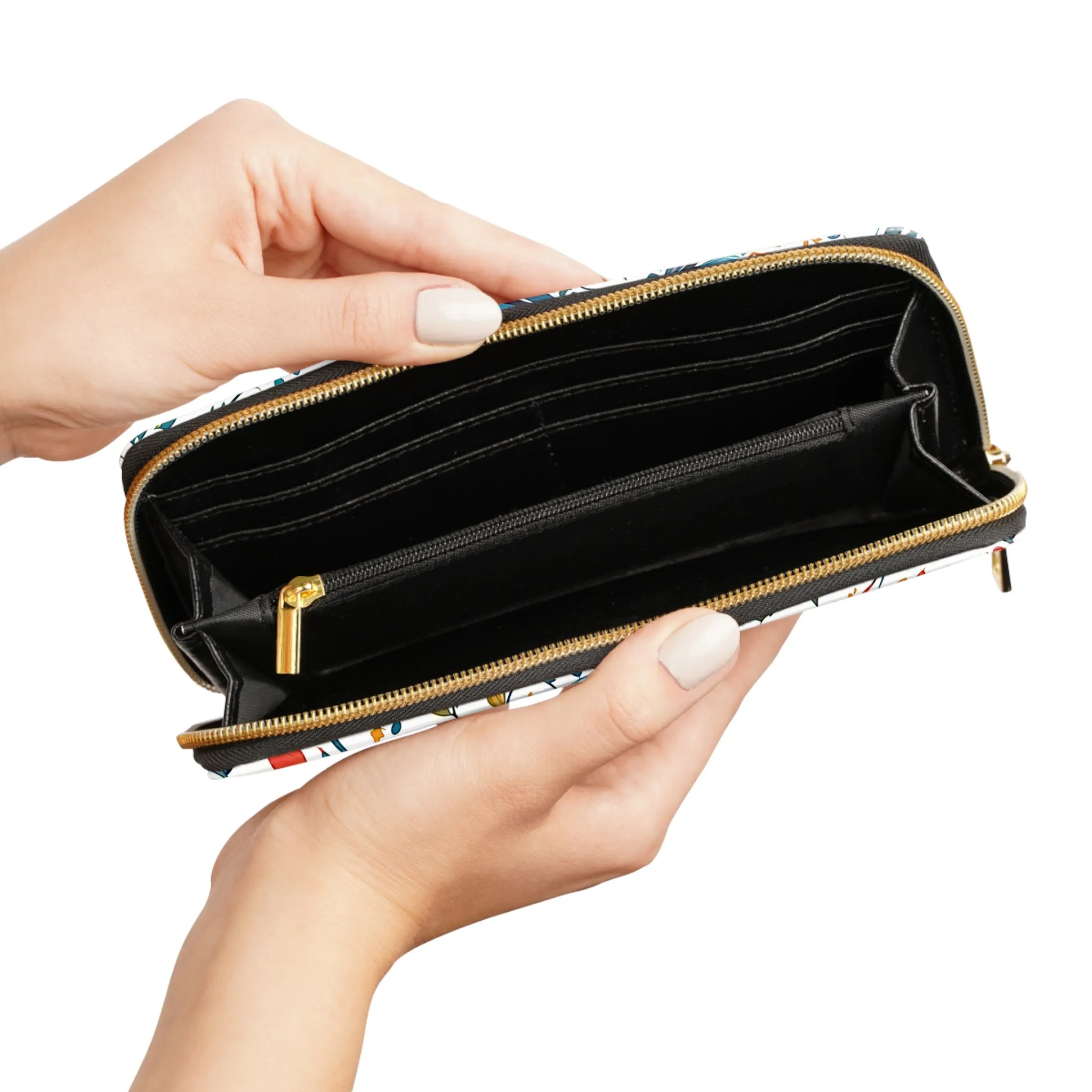 Zipper Wallet - Colibri Abstract
