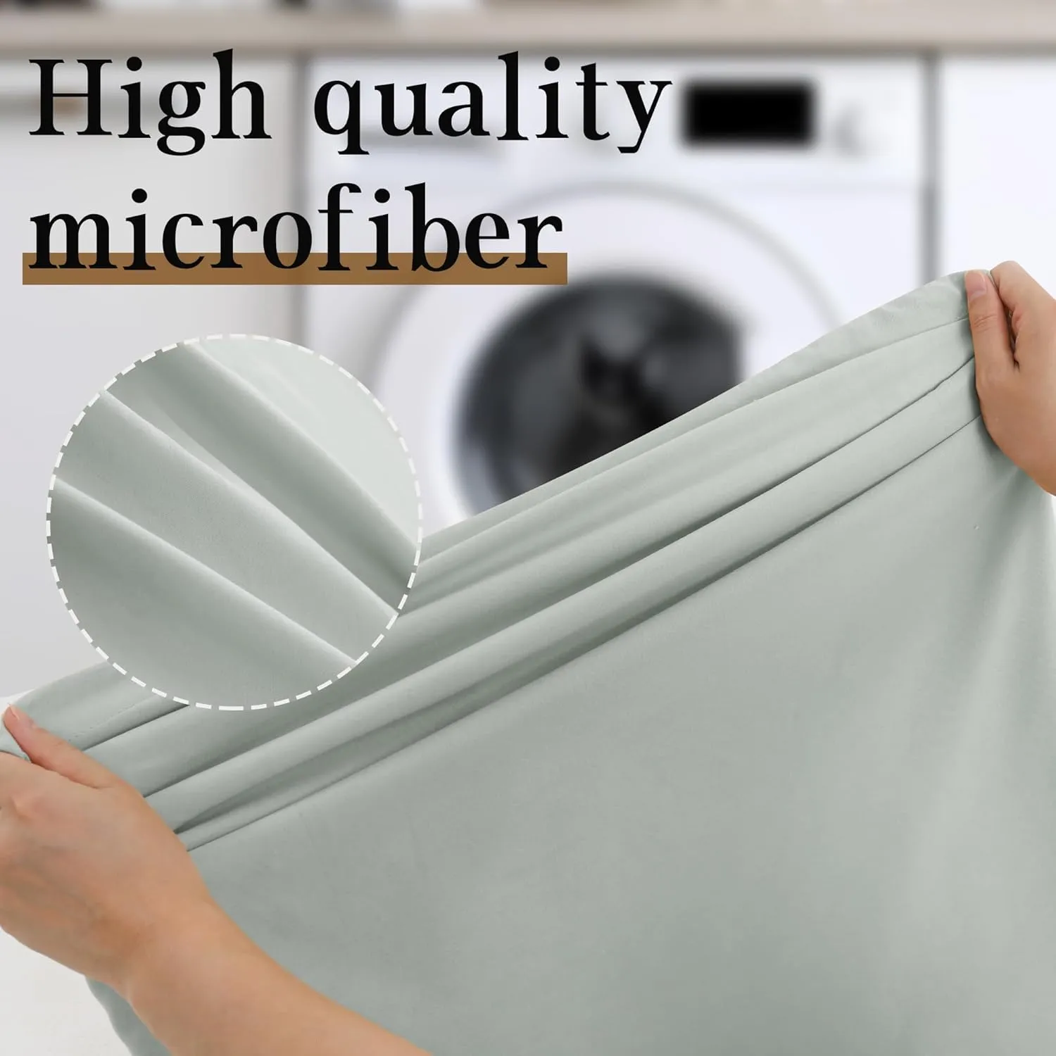 ZPECC Travel Laundry Bag 24 Pack,Bulk Extra Large Heavy Duty Bags, Durable Dirty Clothes Organizer With Drawstring, Fit a Basket or Hamper (40" X 30",Light Grey)